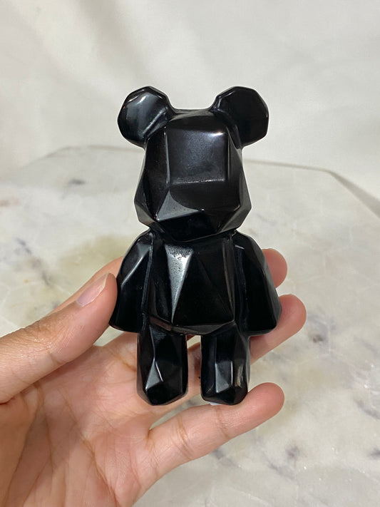 Black Obsidian Teddy Bear
