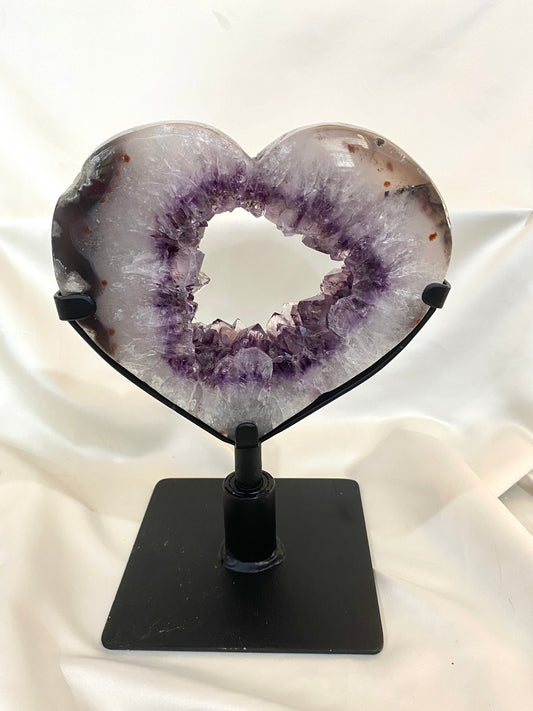 Amethyst Heart