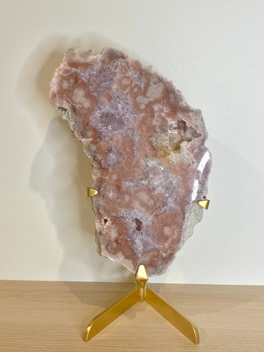 Pink Amethyst w/ Amethyst Slab