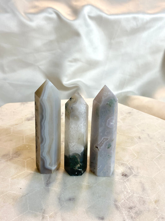 Moss Agate Towers