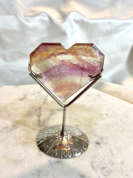 Fluorite Heart