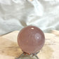 12 Stars Rose Quartz Sphere
