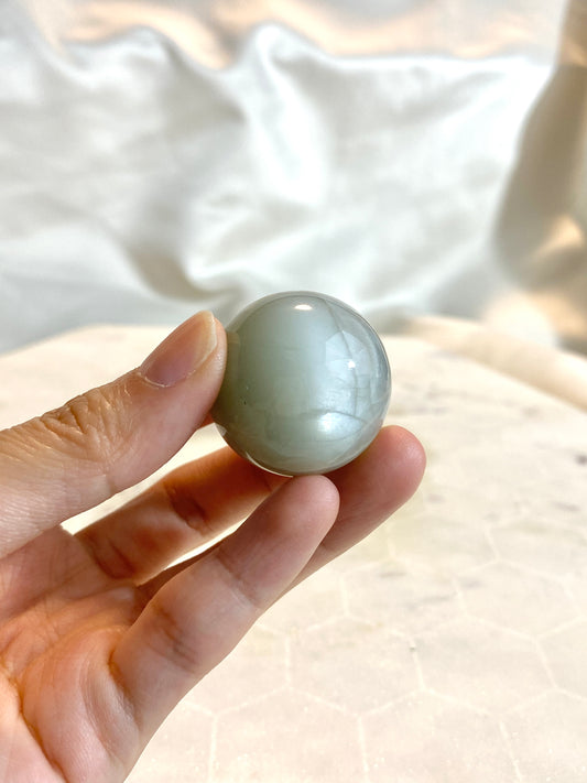 Green Moonstone Sphere