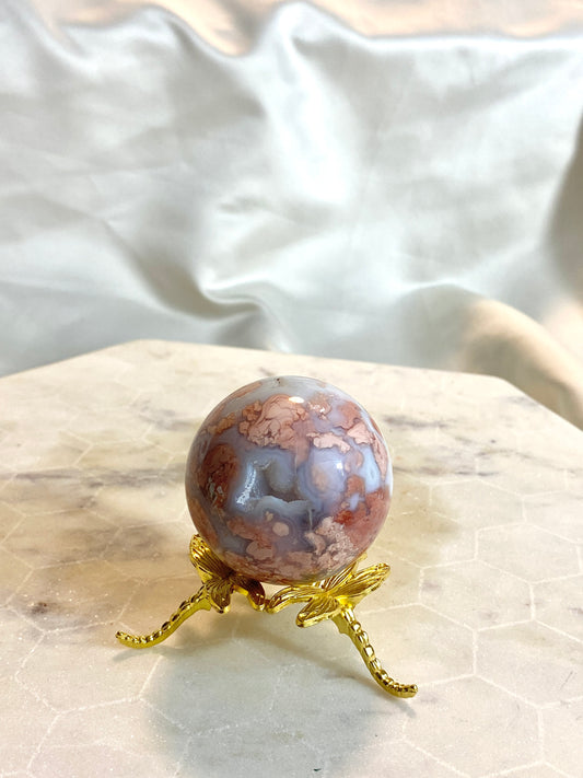 Pink Agate Sphere