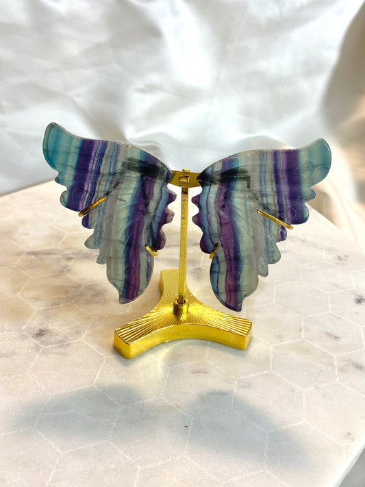 Fluorite Butterfly on Stand