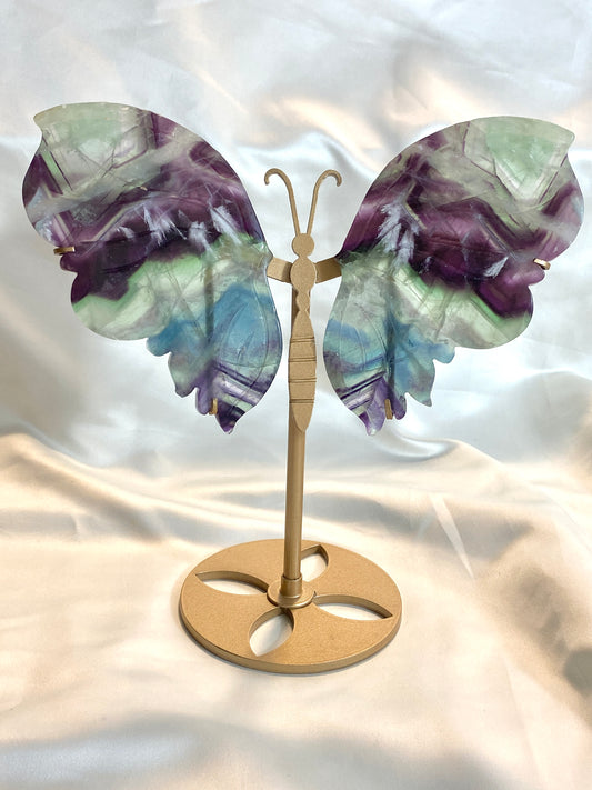 Fluorite Butterfly on Stand