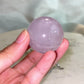 Periwinkle Rose Quartz Sphere