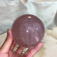 12 Stars Rose Quartz Sphere
