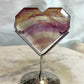 Fluorite Heart